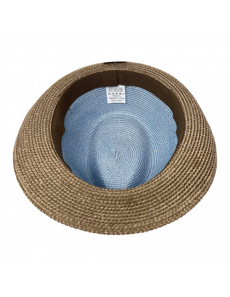 A425 beau chapeau femme carisio Crambes bleu intérieur A425 beau chapeau femme carisio Crambes bleu intérieur