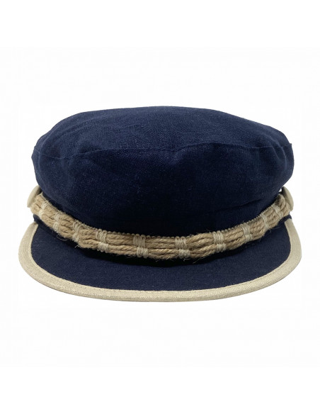 A385 Casquette femme marin Kristen Accore Navy face