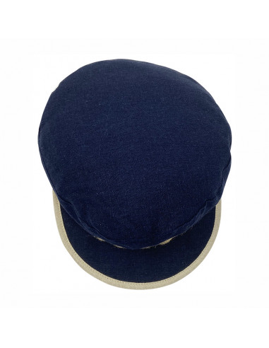 A385 Casquette femme marin Kristen Accore Navy haut