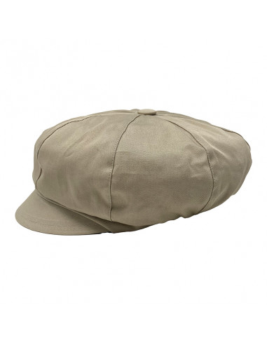 Casquette Gavroche Crambes naturelle profile 2