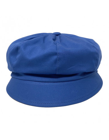Casquette Gavroche Crambes bleue face