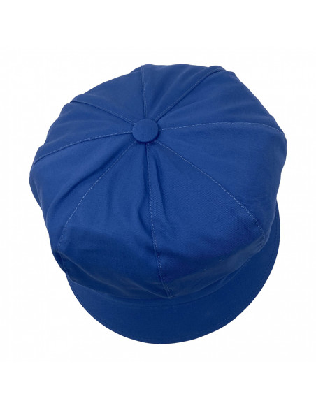 Casquette Gavroche Crambes bleue haut