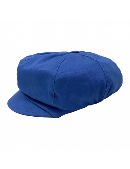 Casquette Gavroche Crambes bleue profile