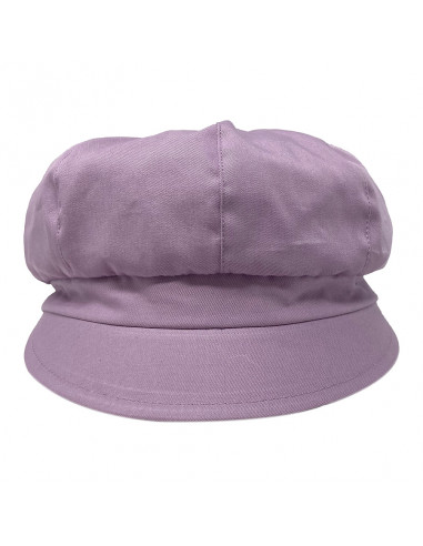 Casquette Gavroche Crambes rose lilas face