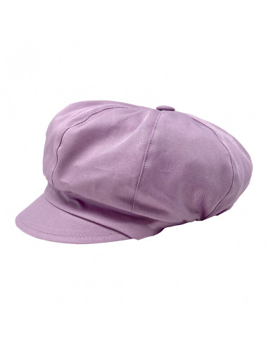 Casquette Gavroche Crambes rose lilas profile 2