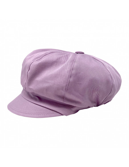 Casquette Gavroche Crambes rose lilas profile 2