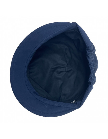 Casquette Gavroche Crambes navy intérieur