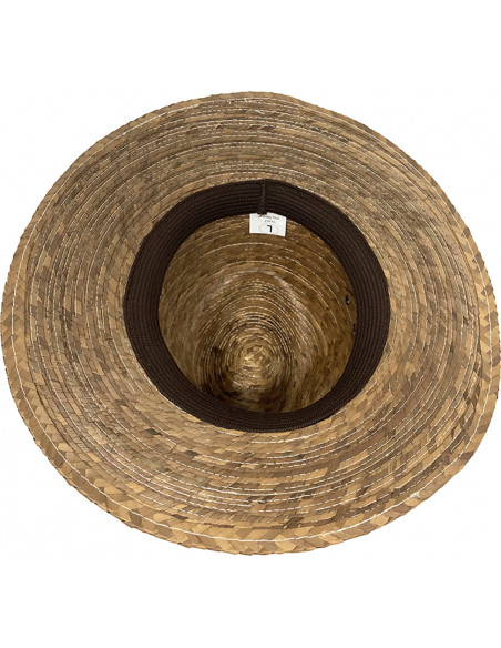 A441 Chapeau Traveller Clint Palmera, paille naturelle intérieur