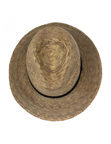 A441 Chapeau Traveller Clint Palmera, paille naturelle haut