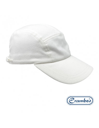 A600 Casquette Baseball Board Pique Crambes blanc profile 2