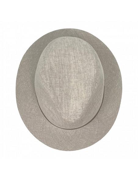Chapeau en Lin Traveller Naturel Auréga haut