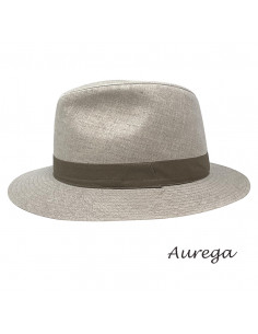 Chapeau en Lin Traveller Naturel Auréga profile 2