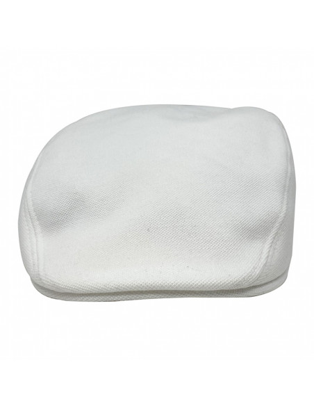 A601 casquette fabriqué en France- Crambes homme été coloris blanc face