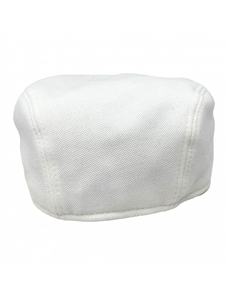 A601 casquette fabriqué en France- Crambes homme été coloris blanc arrière