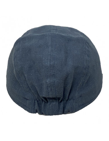 Casquette souple pliable crambes bleu dos