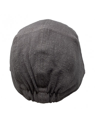 Casquette souple pliable crambes anthracite dos