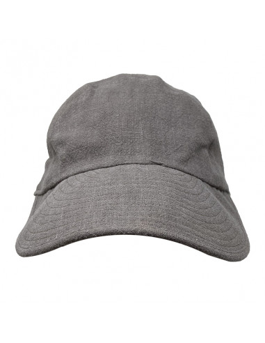 Casquette souple pliable crambes anthracite face