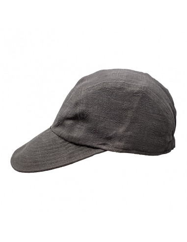 Casquette souple pliable crambes anthracite profile