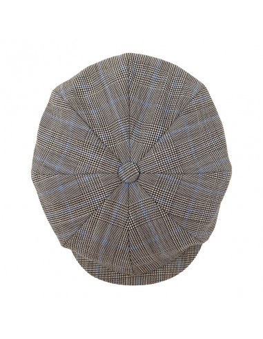 CASQUETTE HIVER HATTERAS WOOL CHECK 6840402 HAUT