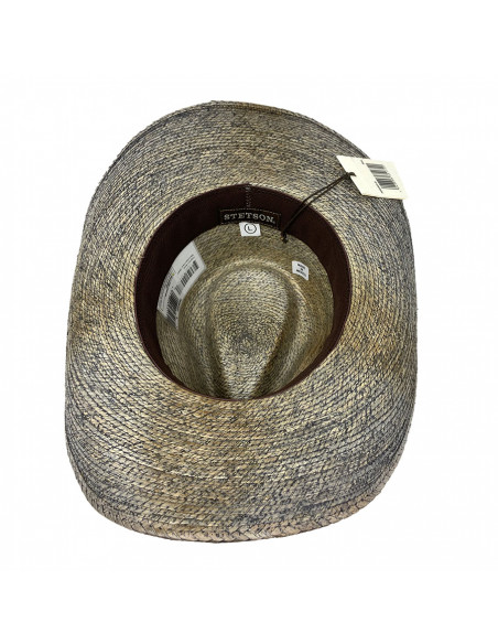 Chapeau Wester cowboy Stetson monterrey S012 intérieur Chapeau Wester cowboy Stetson monterrey S012 intérieur