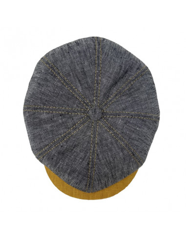 Casquette Raffaele Marone Gavroche Y681 gris haut