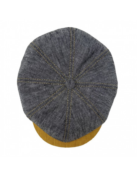 Casquette Raffaele Marone Gavroche Y681 gris haut
