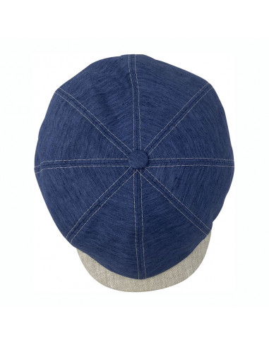 Casquette Raffaele Marone Gavroche Y681 bleu haut