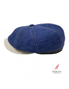 Casquette Raffaele Marone Gavroche Y681 gris profil 2