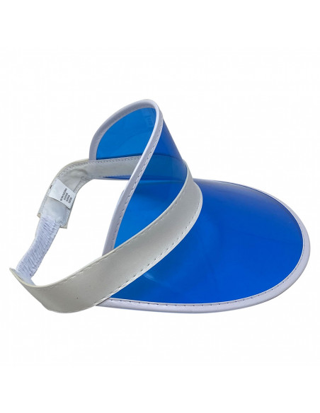 M302 sunn 25 visière transparente couleur bleu profile