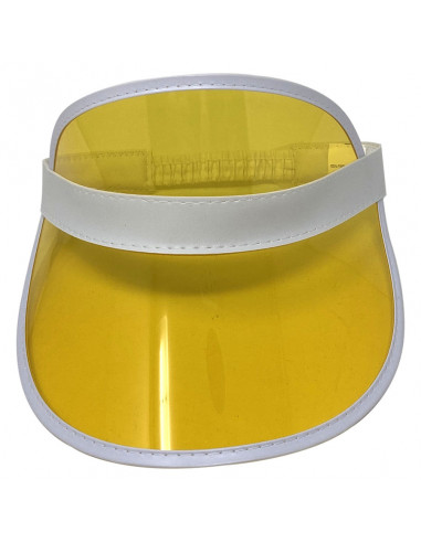 M302 sunn 25 visière transparente couleur jaune face