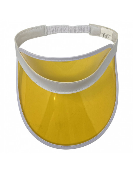 M302 sunn 25 visière transparente couleur jaune haut