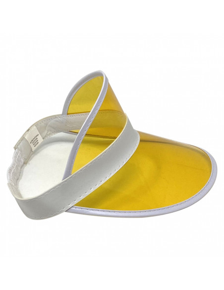 M302 sunn 25 visière transparente couleur jaune profile