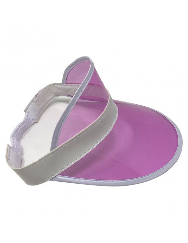 M302 sunn 25 visière transparente couleur rose profile