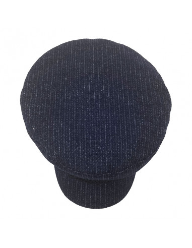 Casquette Marin S946  Coton Riders Pinstripe - Stetson haut