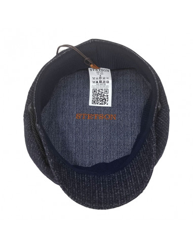 Casquette Marin S946  Coton Riders Pinstripe - Stetson intérieur