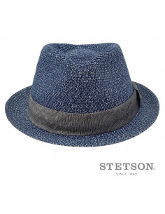 Chapeau Trilby Reidton Toyo S069 Bleu profile 2