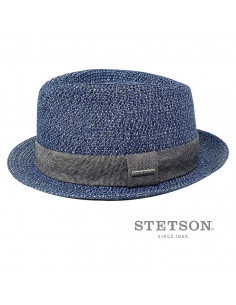 Chapeau Trilby Reidton Toyo S069 Bleu profile