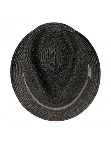 Chapeau Trilby Reidton Toyo S069 anthracite haut