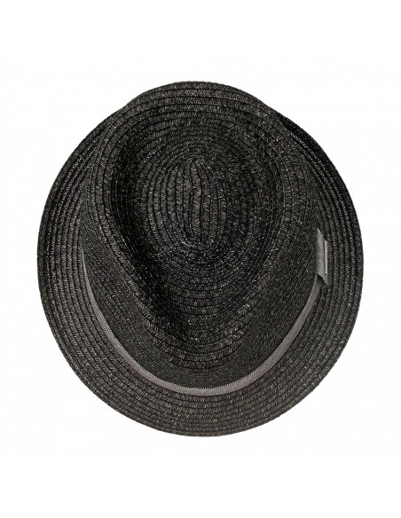 Chapeau Trilby Reidton Toyo S069 anthracite haut