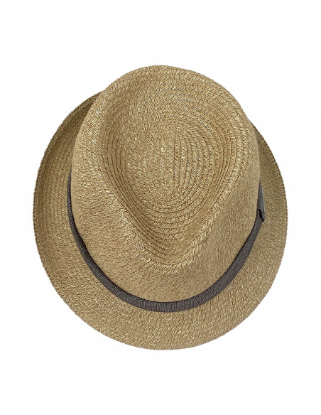 Chapeau Trilby Reidton Toyo S069 naturel haut
