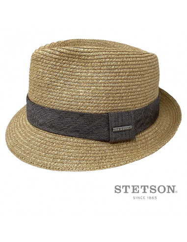 Chapeau Trilby Reidton Toyo S069 naturel profile 2