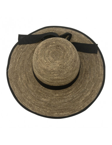 E111 Capeline crochet foulard thé rabarany haut