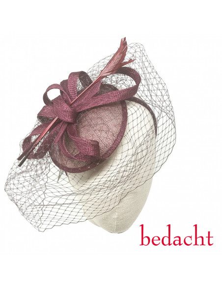 Bibi cérémoniales N001 bordeaux