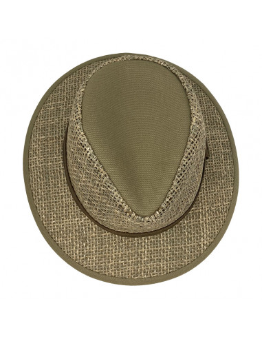 Chapeau Traveller Seagrass - Stetson haut