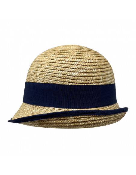 Chapeau Cloche Paille Cousue - Anna Rizzo