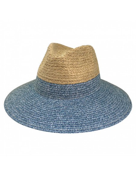 Chapeau Traveller Femme F133 bleu face 2