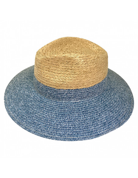 Chapeau Traveller Femme F133 bleu profile 2
