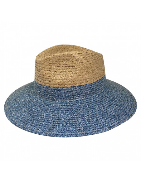Chapeau Traveller Femme F133 bleu profile