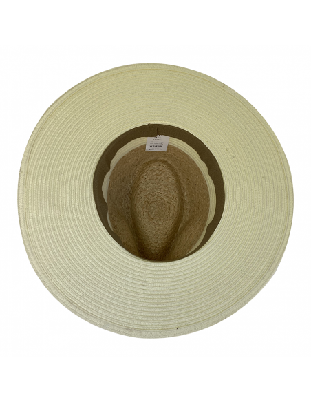 Chapeau Traveller Femme F133 naturel intérieur