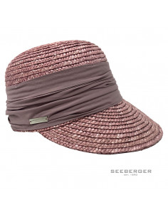 Casquette paille Seeberger F323 beige profile 2